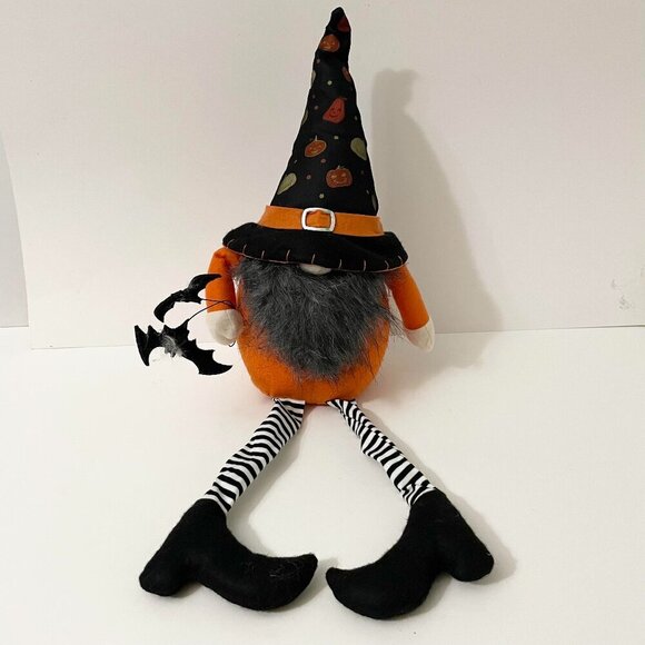 Ganz Midwest Gift Plush Gnome Halloween Witch - Picture 1 of 16